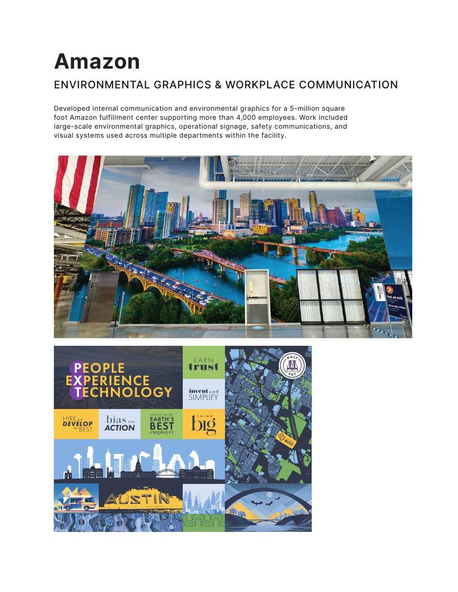 Amazon fulfillment center graphics