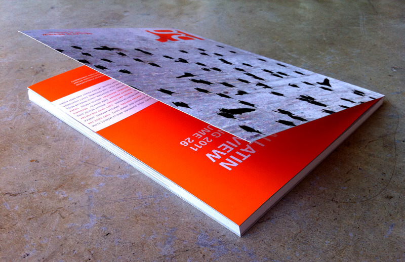 Gallatin Review cover open