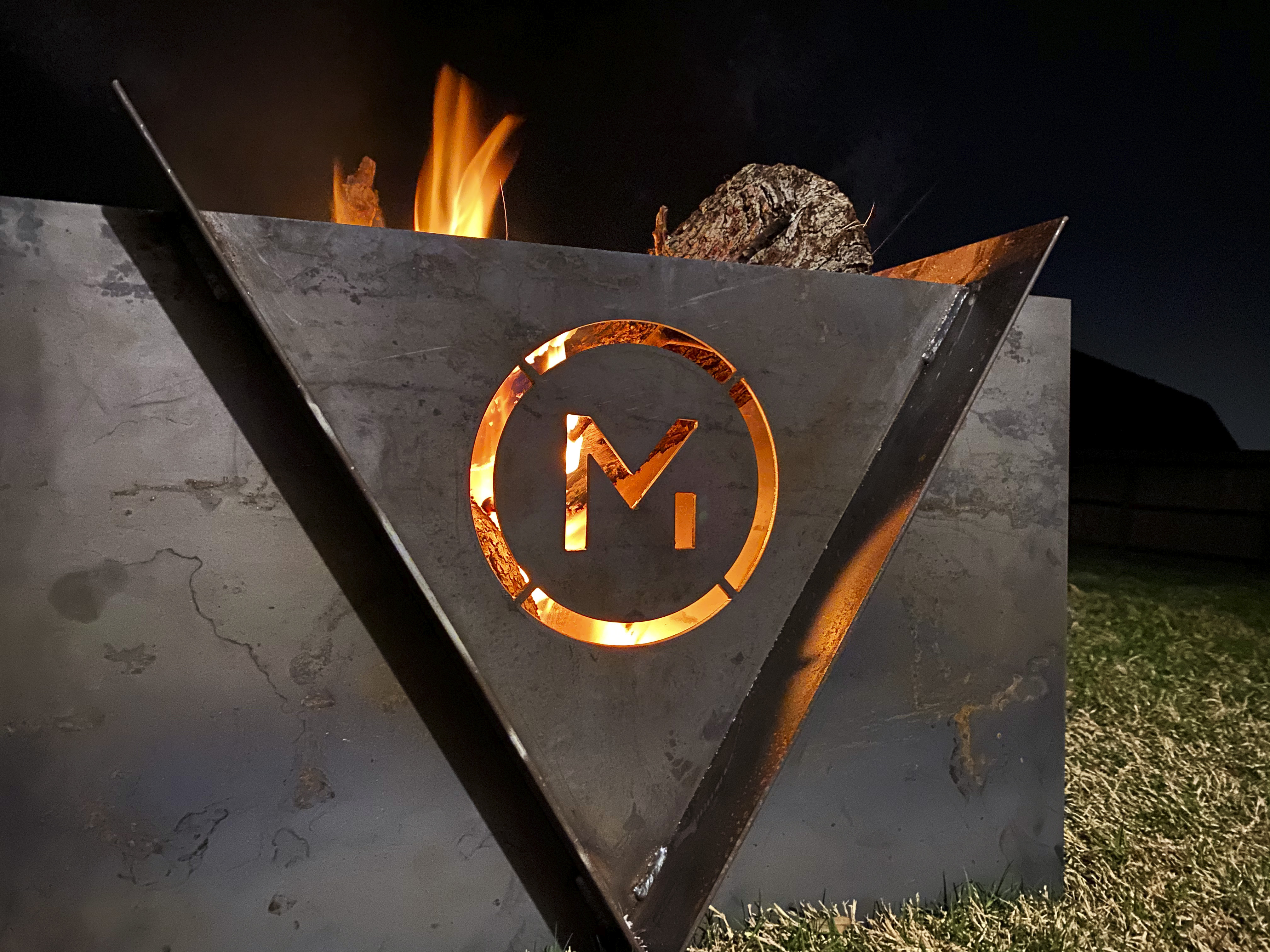 Missing Hotel branded fire pit
