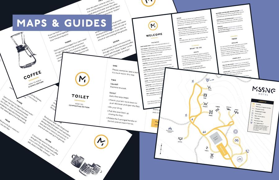 Missing Hotel maps and guides