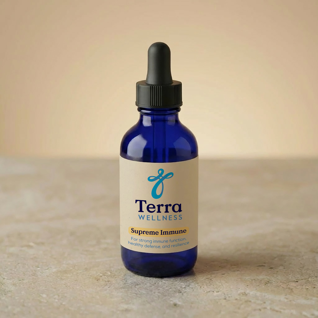 Terra Wellness tincture bottle