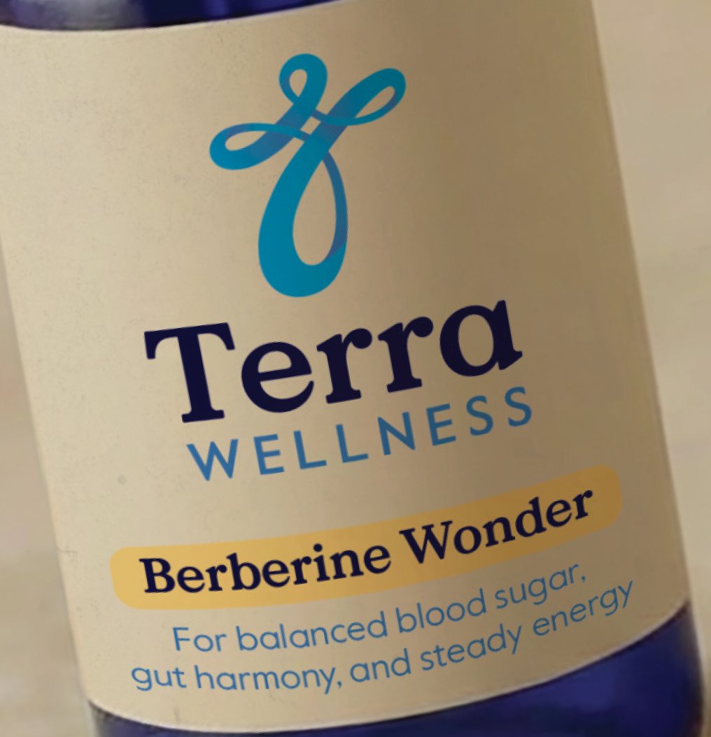 Terra Wellness label detail
